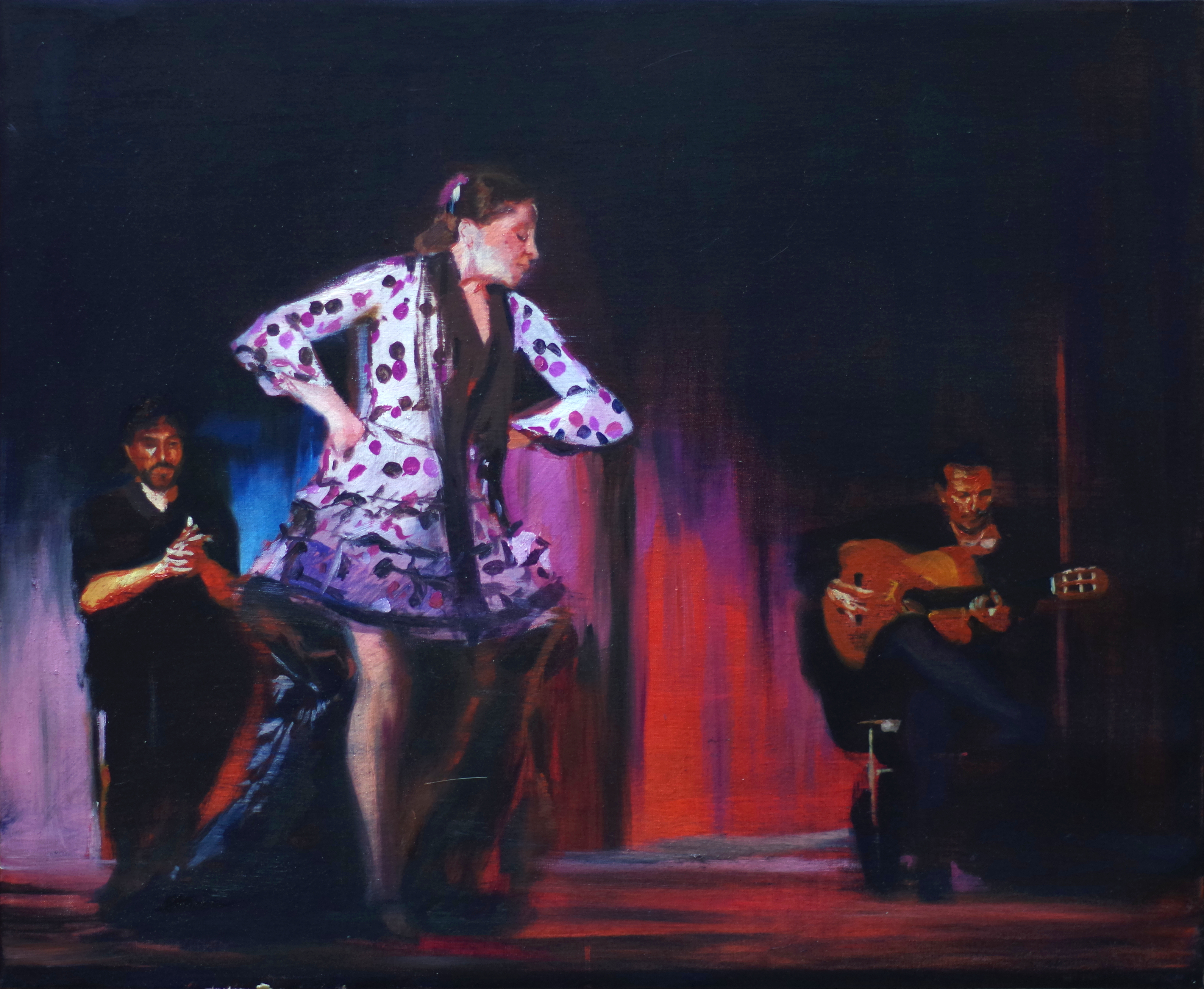 'Deslumbre' ((oil on canvas, 73x60)