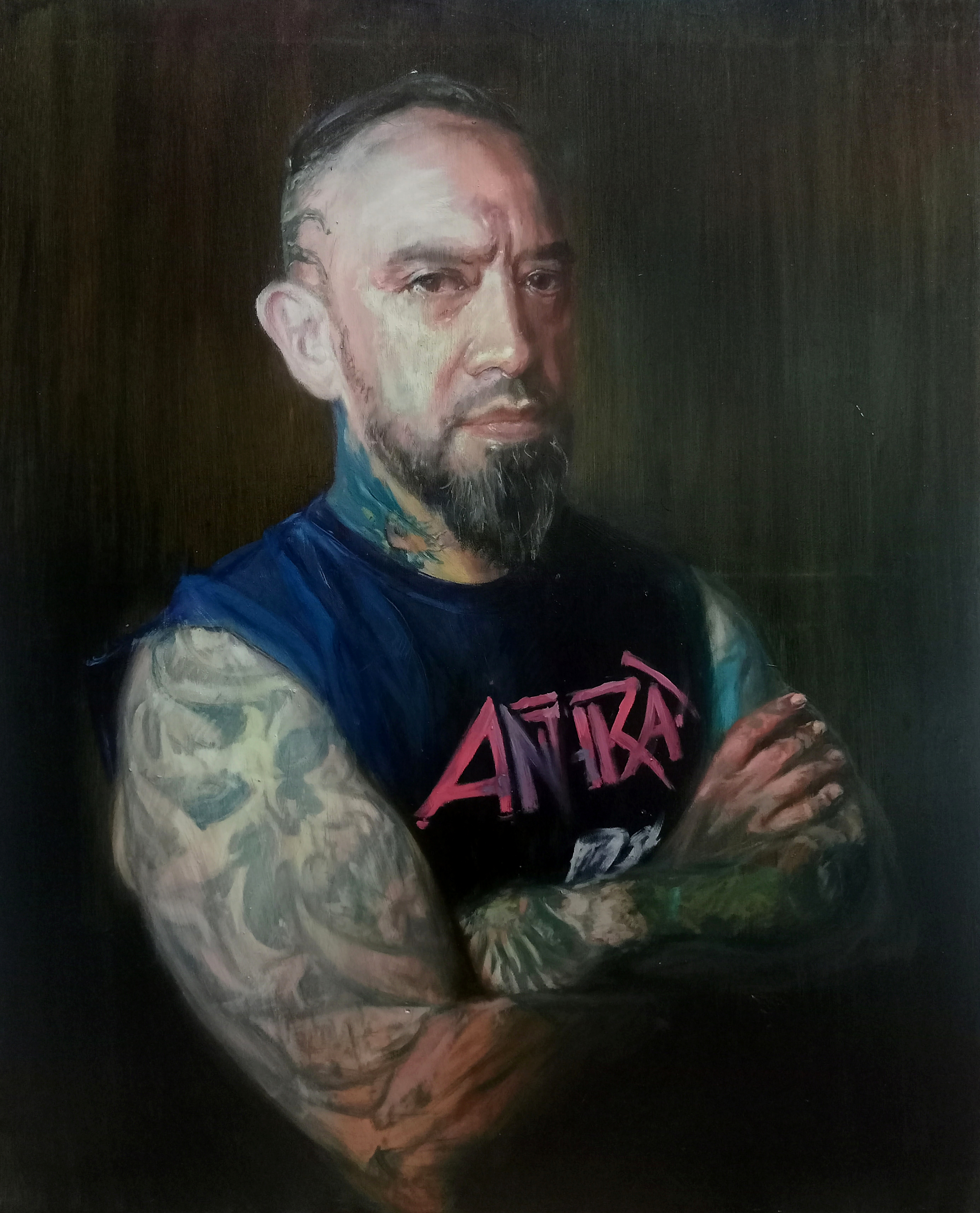 Marco (oil on canvas, 100x81), sold