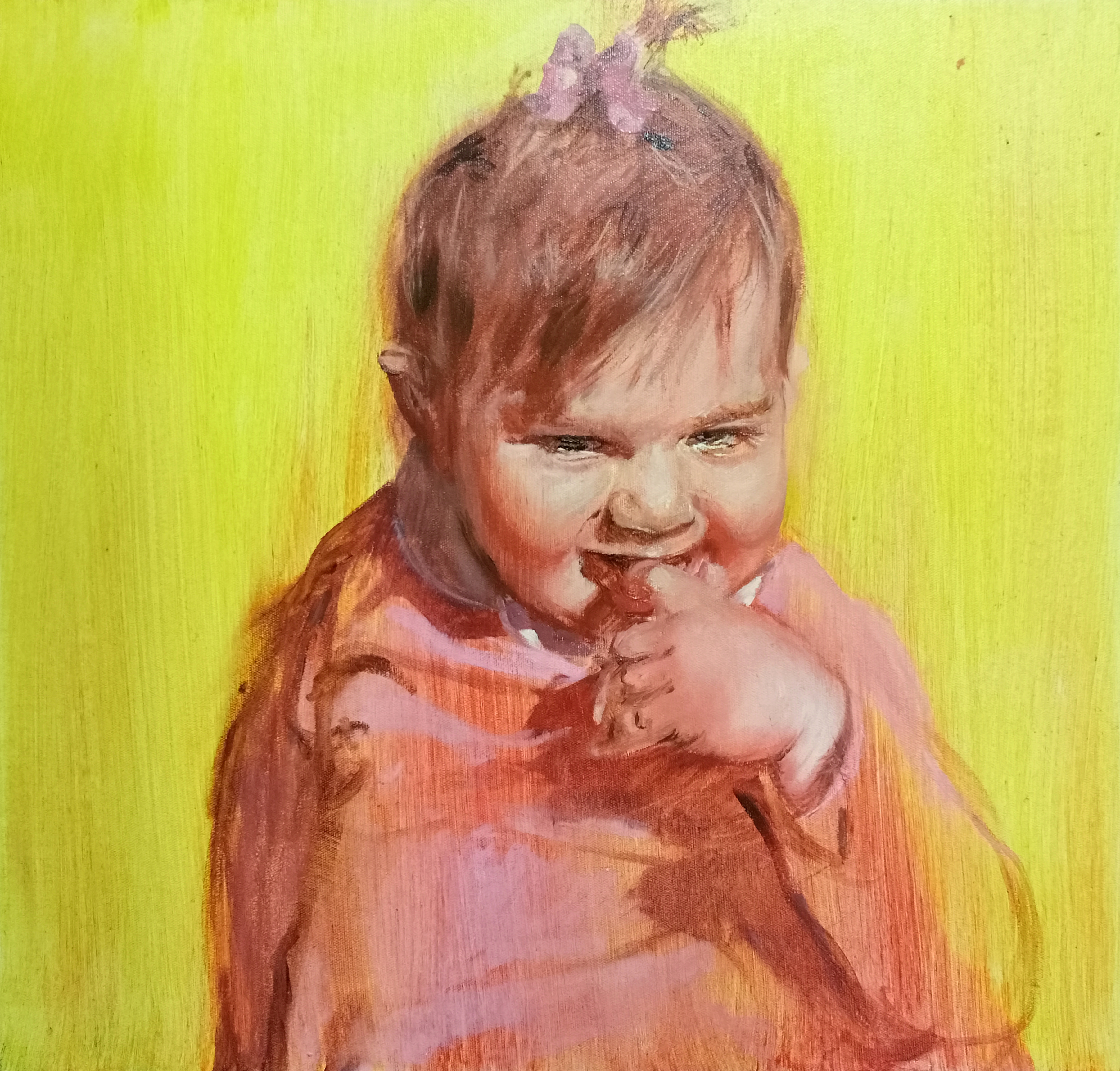 Uxue (oil on canvas, 50x50), sold