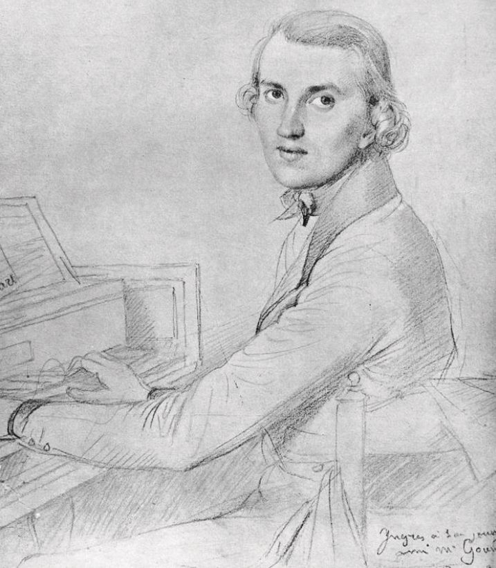 Charles Gounod, Jean-Auguste-Dominique Ingres, 1840