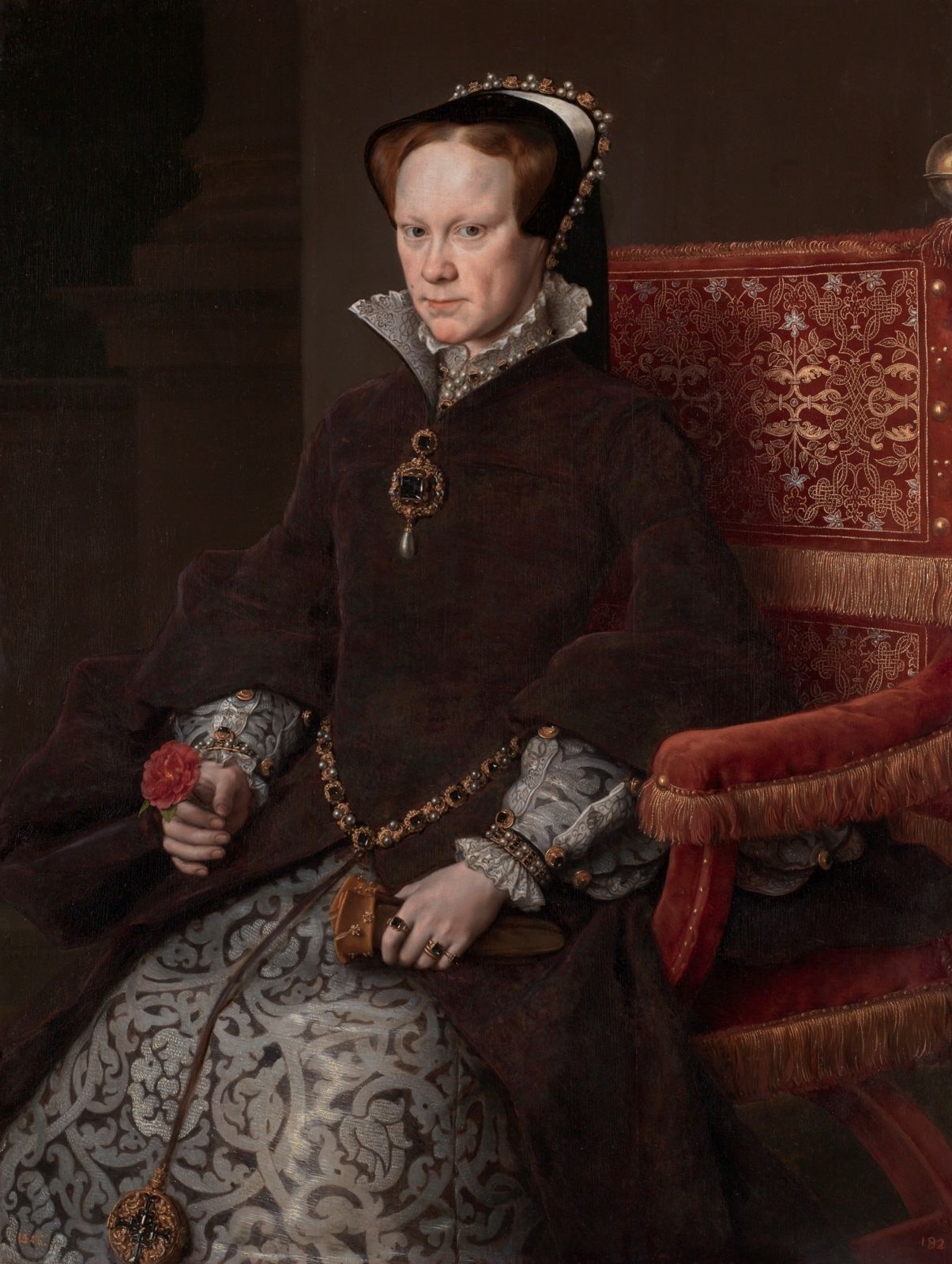 María Tudor, reina de Inglaterra, Antonio Moro, 1554