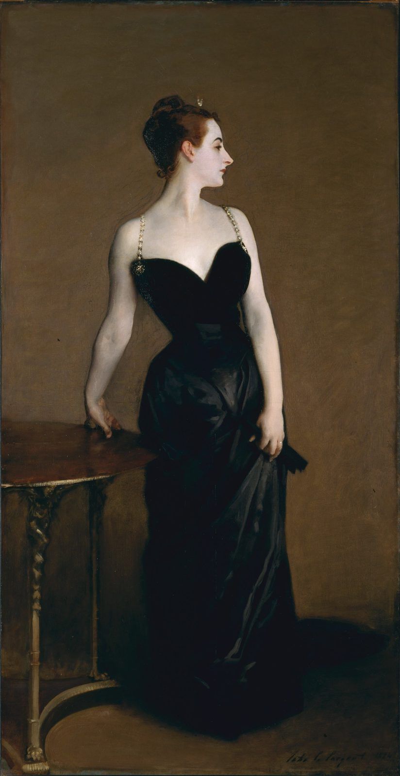 Madame X (Madame Pierre Gautreau), John Singer Sargent, 1883-1884