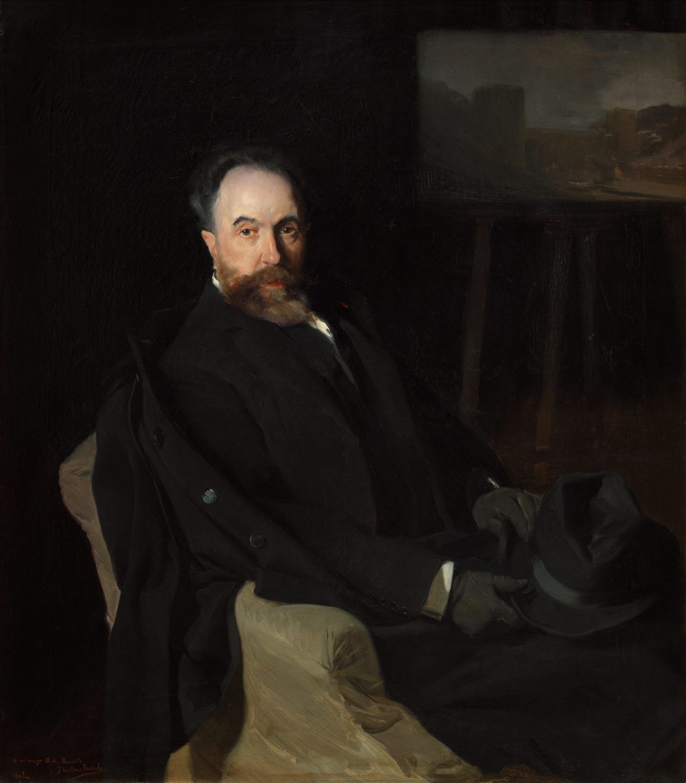 Retrato de Aureliano de Beruete, Joaquín Sorolla, 1902