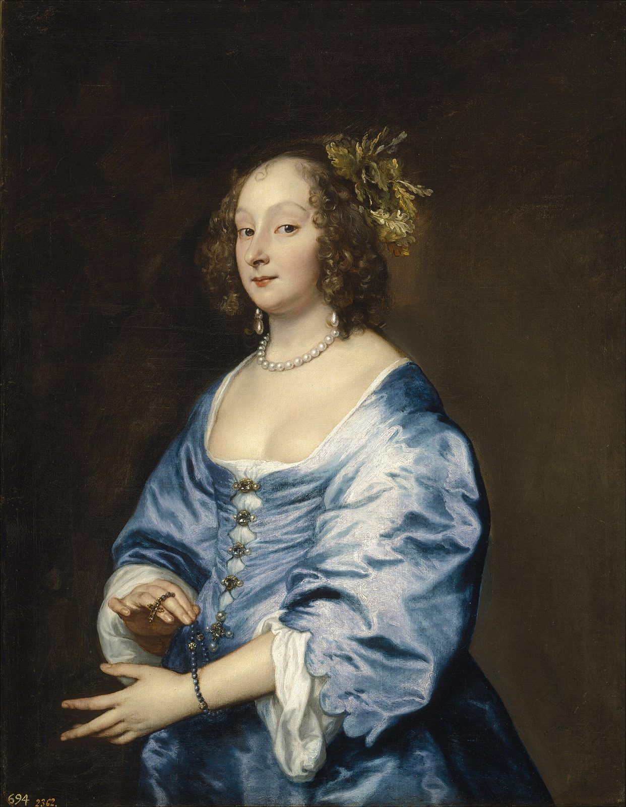 Mary Ruthven, Lady Van Dyck, Anton van Dyck, h. 1640